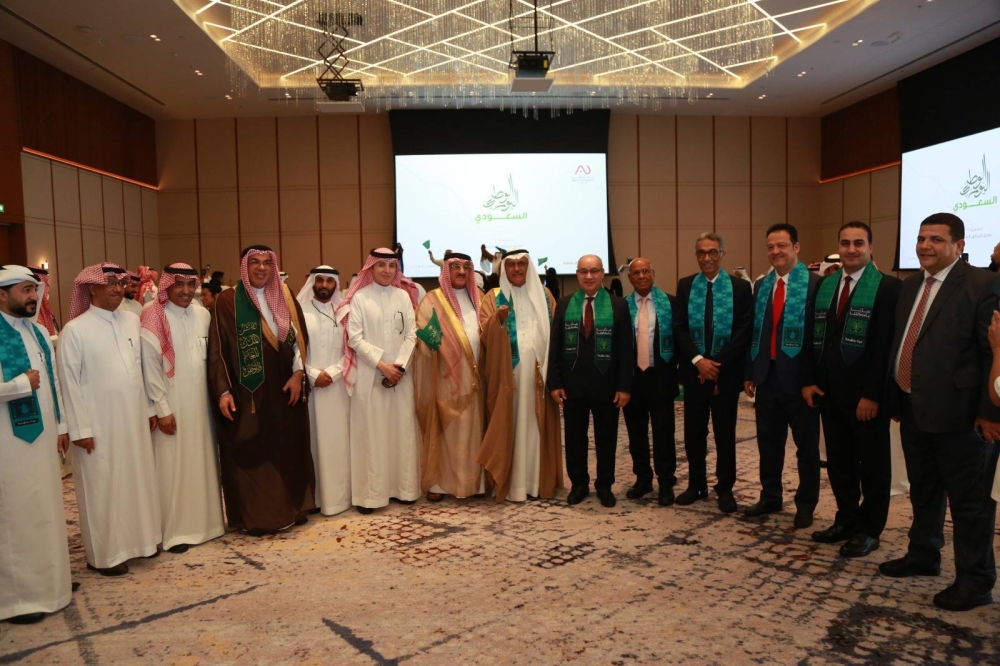 طلبة الجامعة الأهلية يحتفلون باليوم الوطني السعودي بروح الأخوّة الخليجية