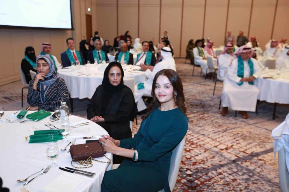 طلبة الجامعة الأهلية يحتفلون باليوم الوطني السعودي بروح الأخوّة الخليجية