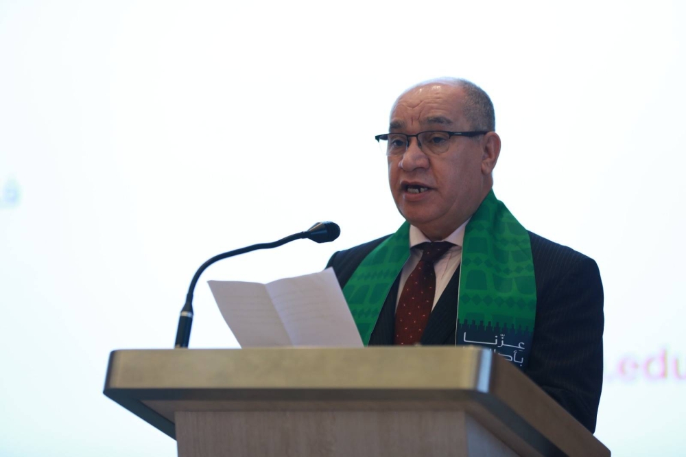 طلبة الجامعة الأهلية يحتفلون باليوم الوطني السعودي بروح الأخوّة الخليجية