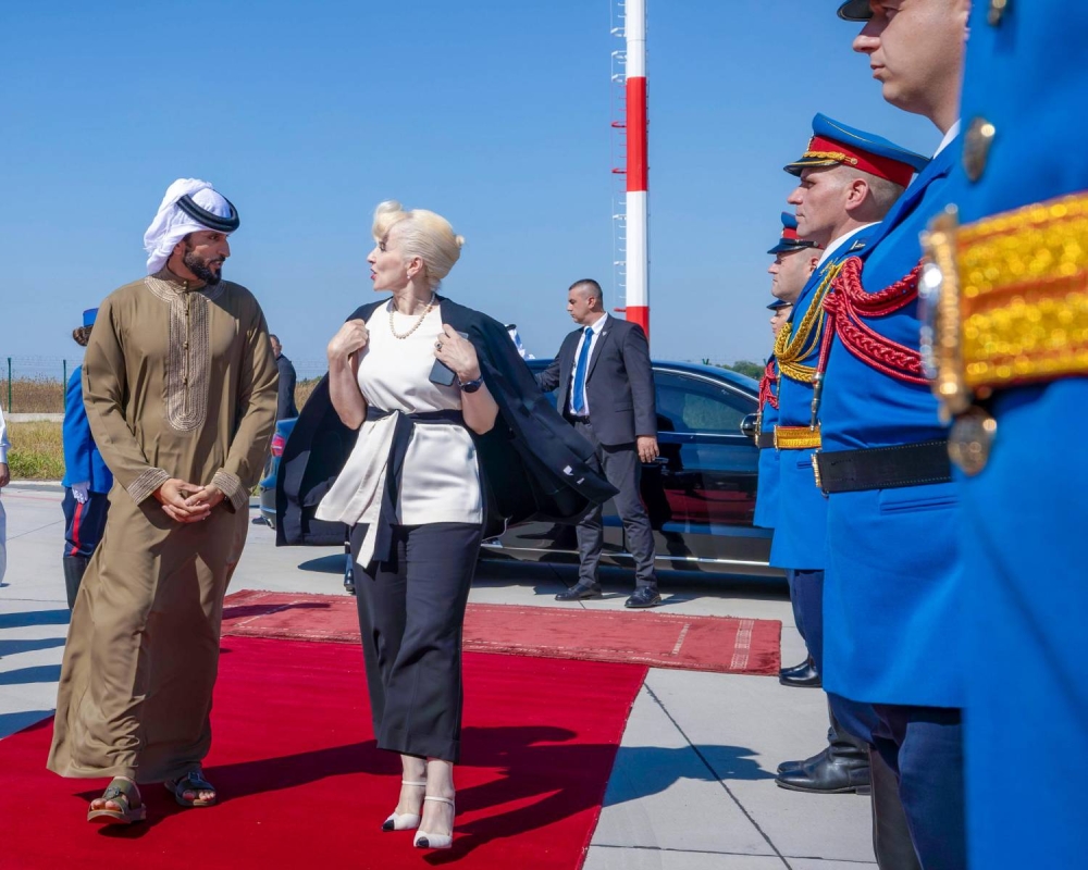 &nbsp;ناصر بن حمد آل خليفة يغادر جمهورية صربيا بعد ختام الزيارة الرسمية