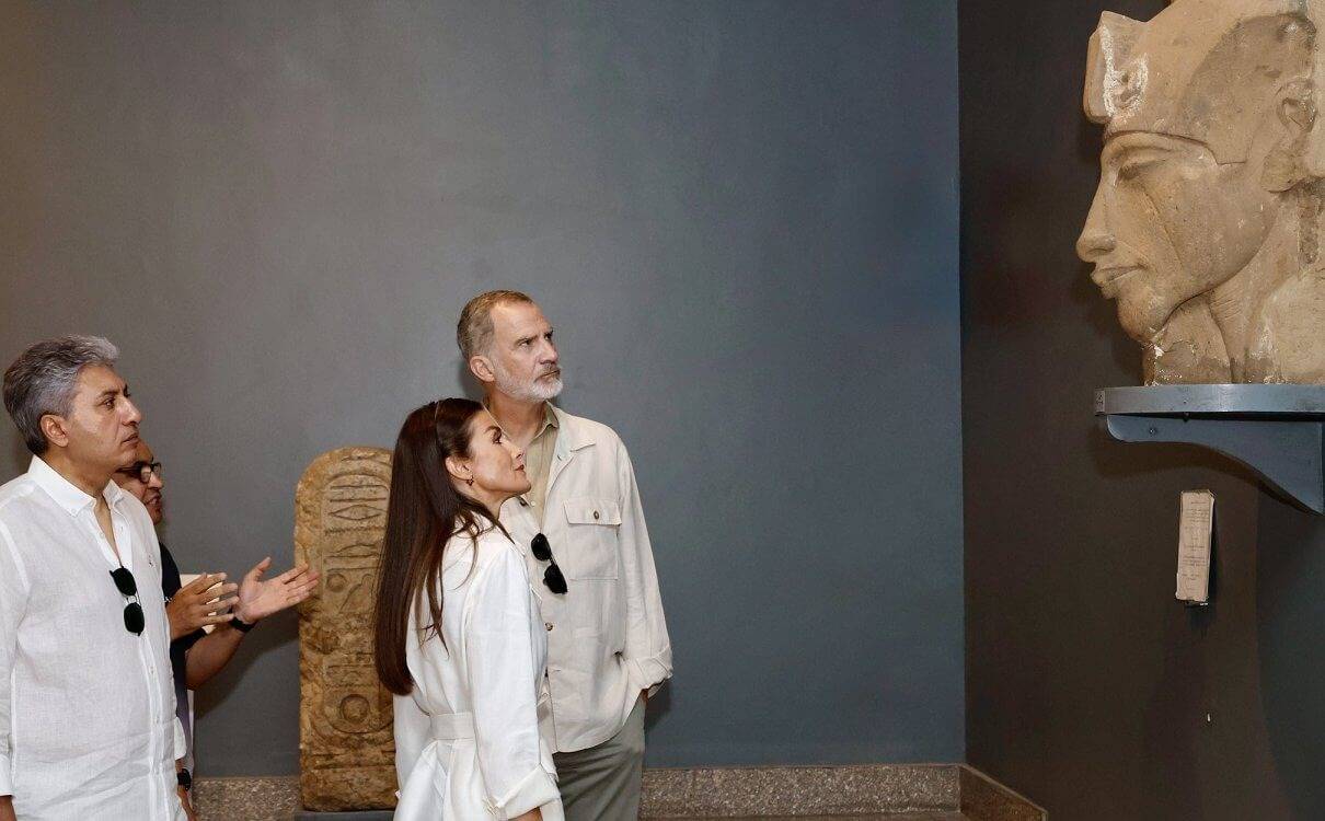 أبرزها الملوخية.. ملك إسبانيا يبدي إعجابه بأطباق المطبخ المصري