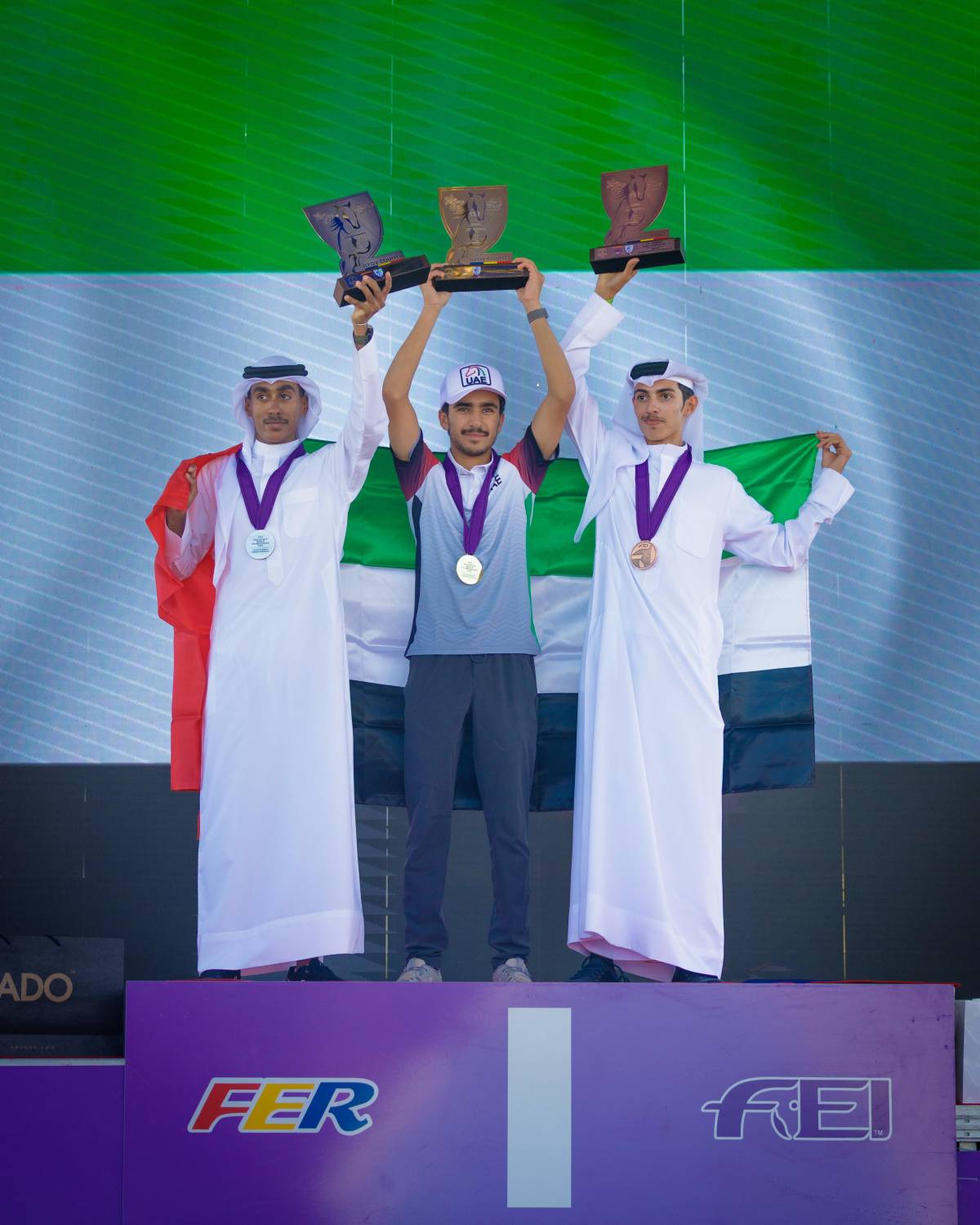 الفريق الملكي للقدرة يعتلي منصات التتويج في بطولة العالم للشباب في رومانيا