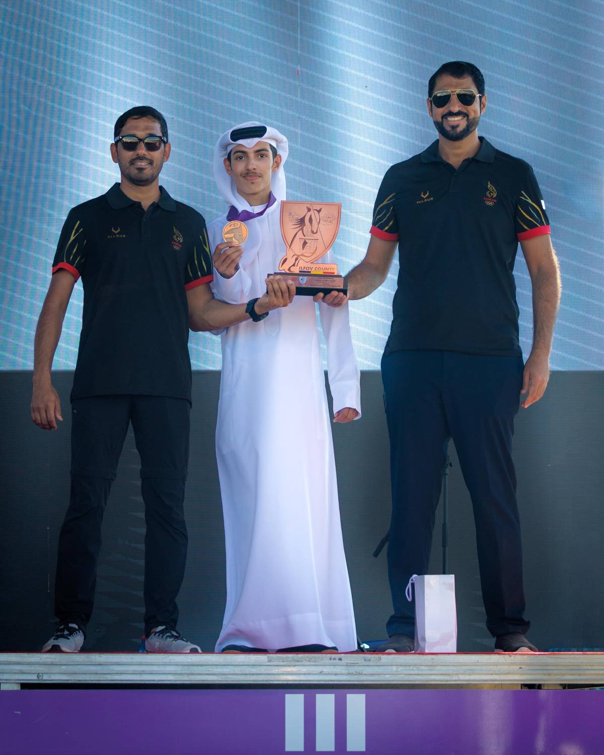 الفريق الملكي للقدرة يعتلي منصات التتويج في بطولة العالم للشباب في رومانيا