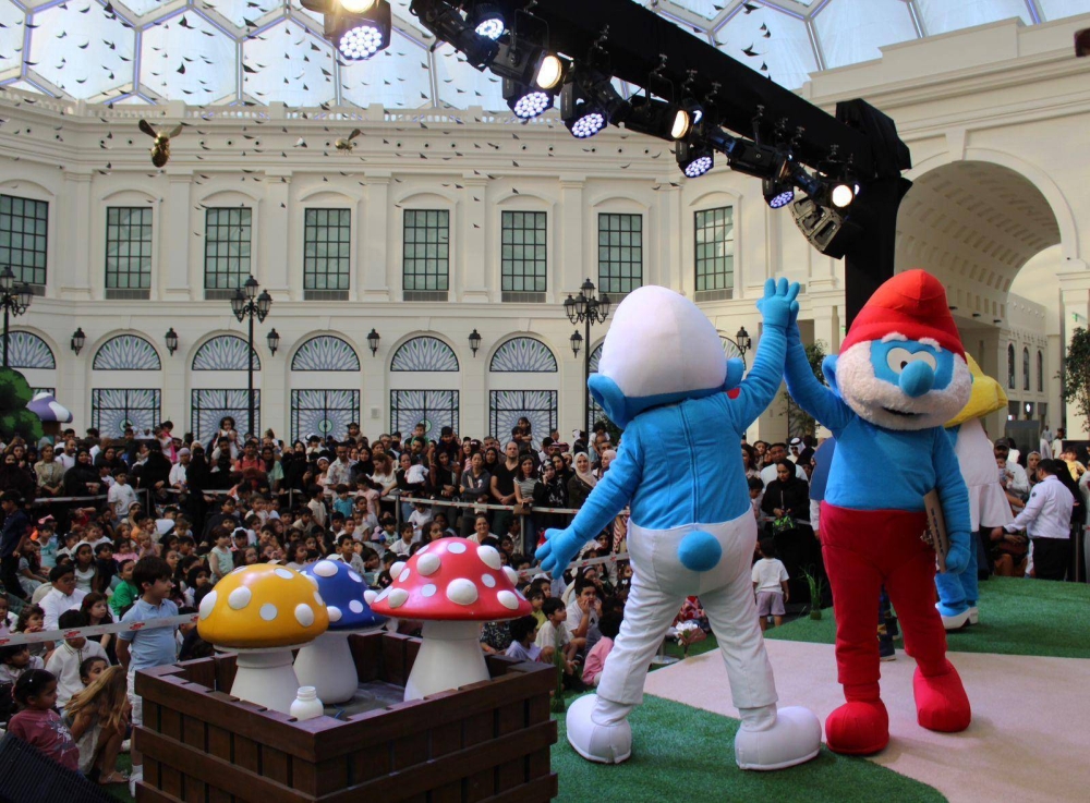 &laquo;الأفنيوز البحرين&raquo; يقدم مهرجان السنافر في أجواء مليئة بالفرح