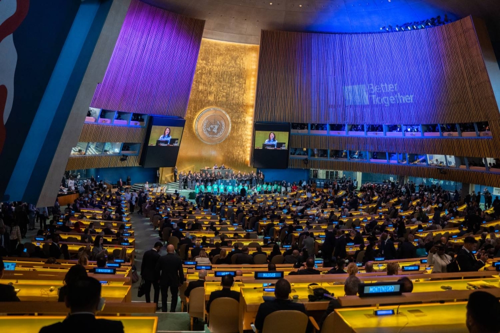 وزير الخارجية يشارك في احتفال منظمة الأمم المتحدة بمناسبة مرور 80 عامًا على تأسيسها