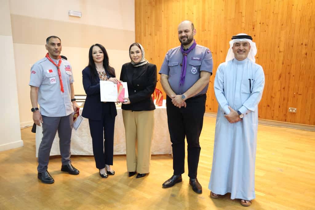 المؤسسة الوطنية لحقوق الإنسان تشارك في المعرض الكشفي التثقيفي "الكشفية أمن وأمان"