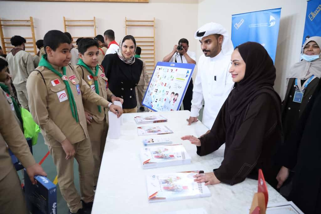 المؤسسة الوطنية لحقوق الإنسان تشارك في المعرض الكشفي التثقيفي "الكشفية أمن وأمان"