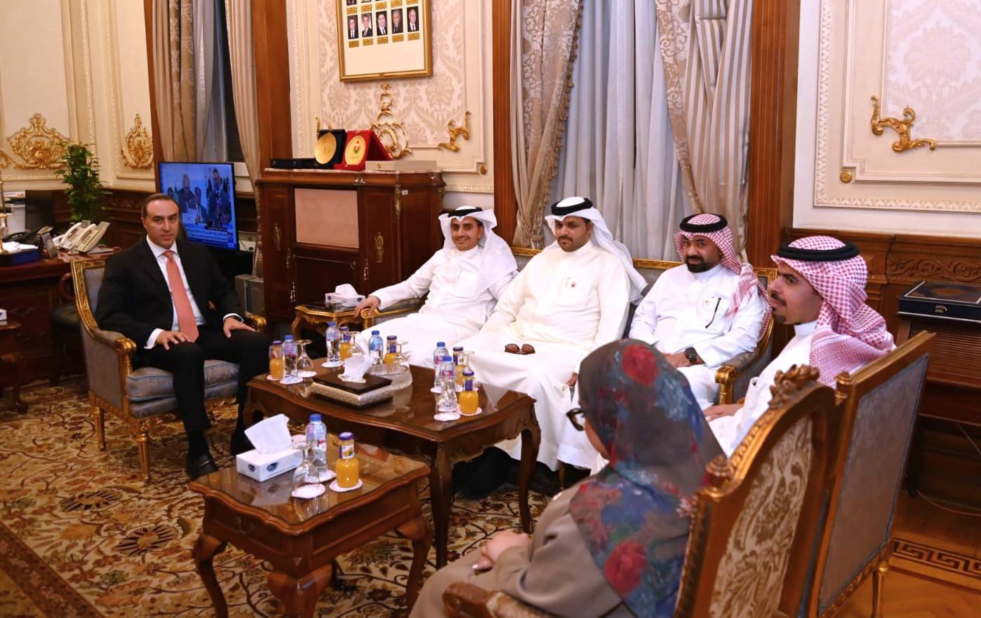 وفد من الأمانة العامة لمجلس الشورى يزور مجلس النواب المصري في زيارة استطلاعية لتبادل الخبرات