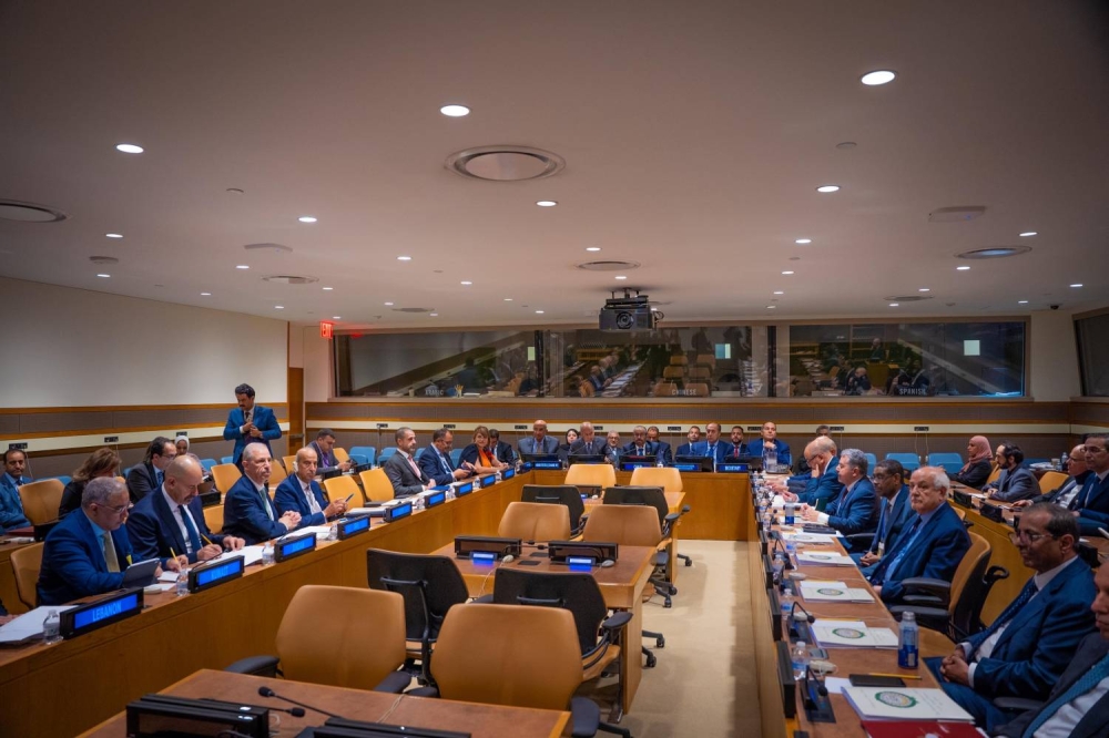 وكيل وزارة الخارجية للشؤون السياسية يشاركفي الاجتماع الوزاري التشاوري السنوي لمجلس جامعة الدول العربية