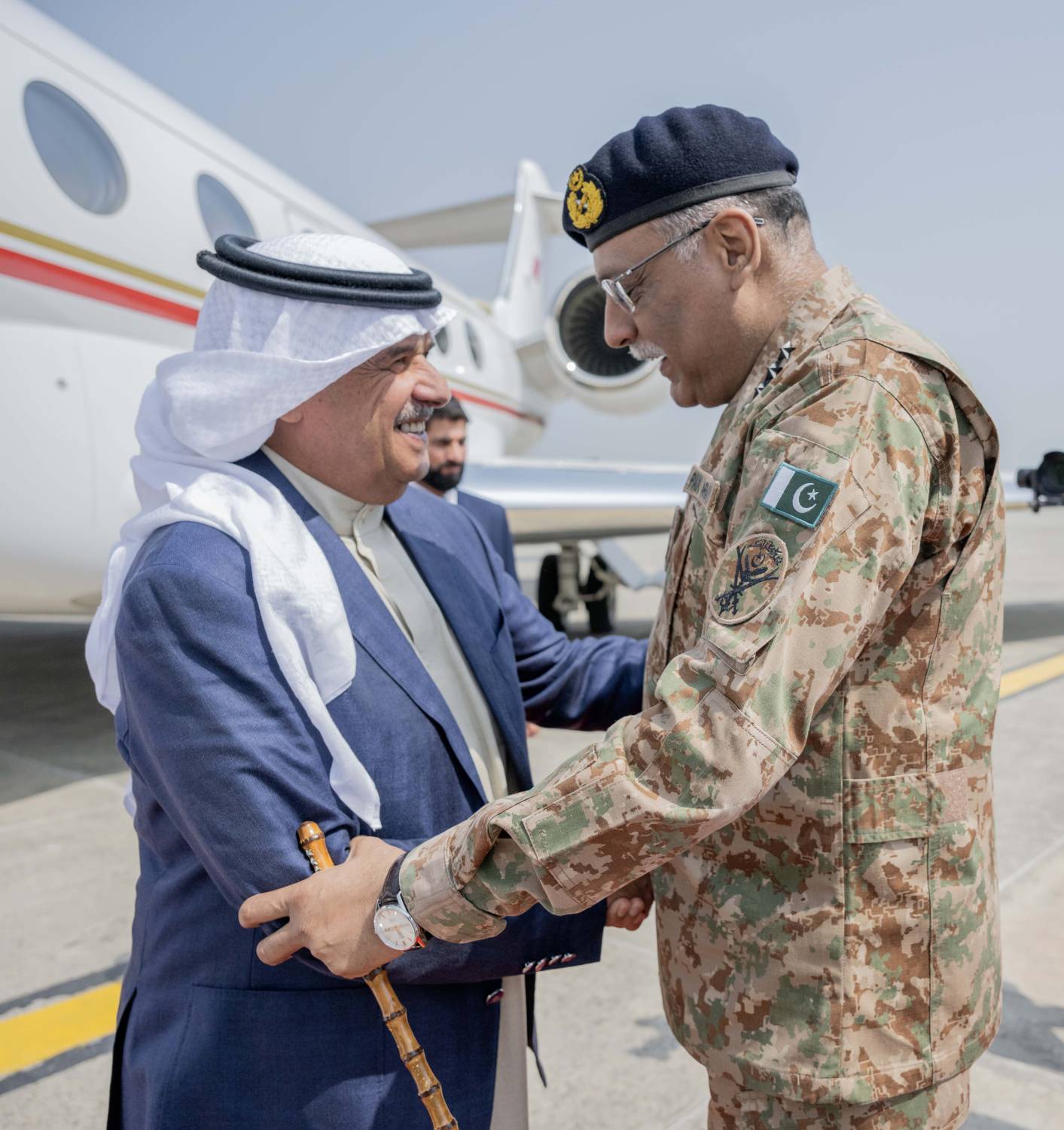 رئيس الحرس الوطني يصل إلى إسلام آباد في زيارة رسمية