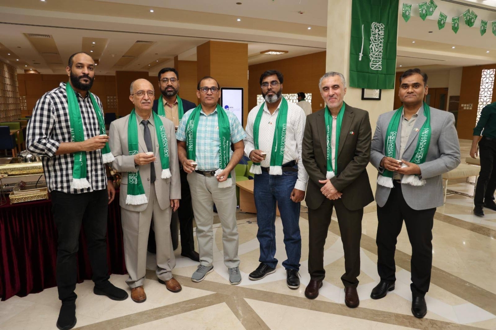 الجامعة العربية المفتوحة تحتفي باليوم الوطني السعودي بروح الوحدة والانتماء