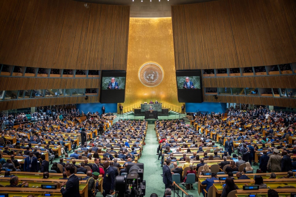 وزير الخارجية يترأس وفد البحرين المشارك في الجلسة الافتتاحية للمناقشة العامة في الأمم المتحدة