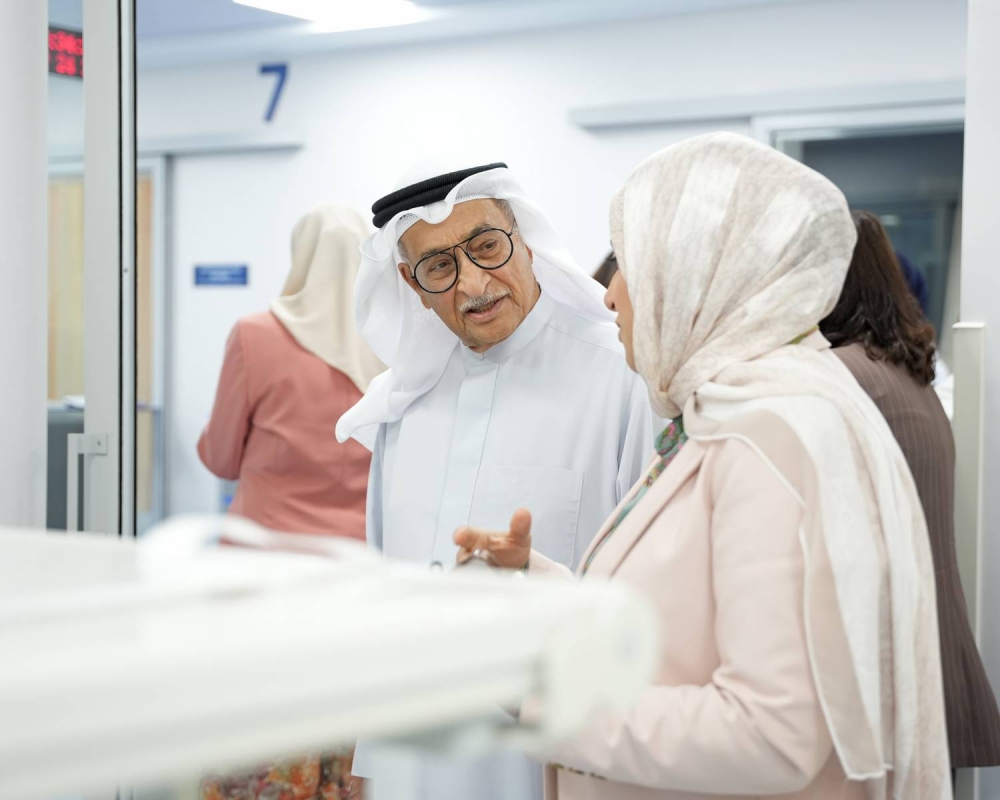 رئيس المجلس الأعلى للصحة يفتتح وحدة العناية القصوى الجديدة بمجمع السلمانية الطبي