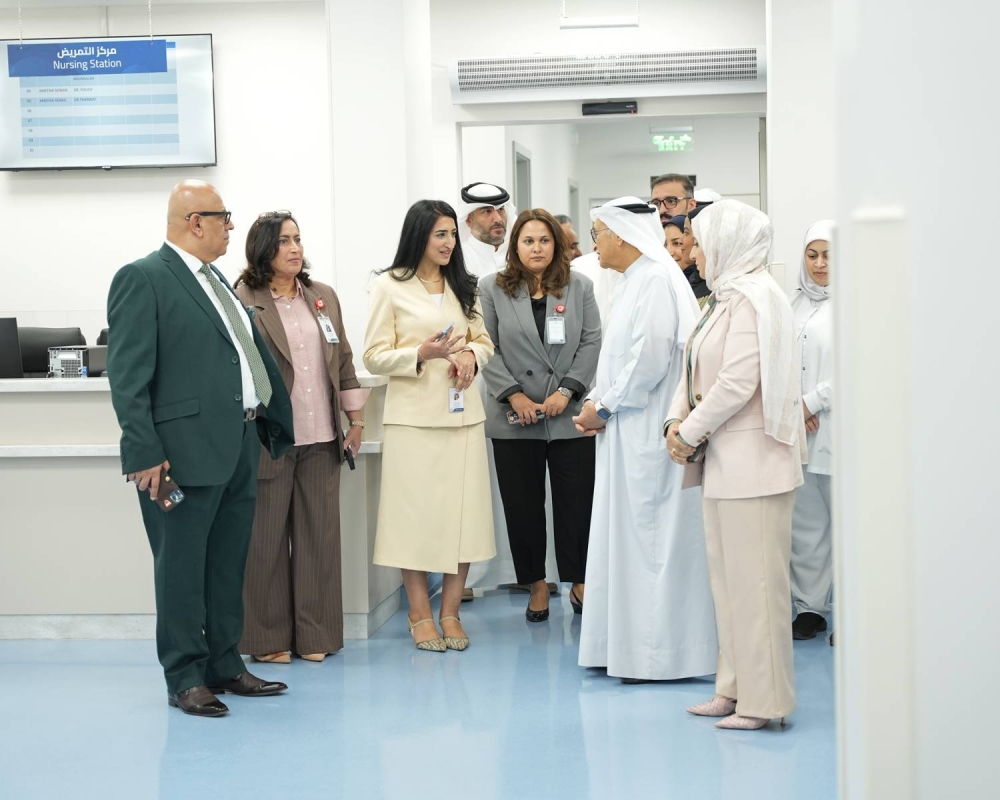 رئيس المجلس الأعلى للصحة يفتتح وحدة العناية القصوى الجديدة بمجمع السلمانية الطبي