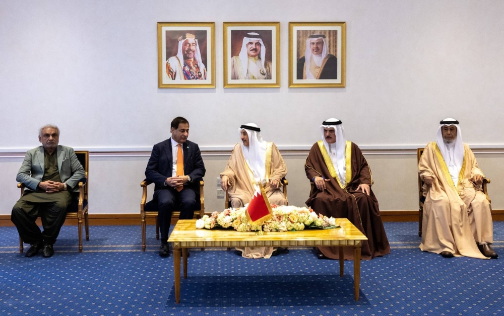 خالد بن عبد الله يلتقي رئيس الجمعية الوطنية الباكستانية