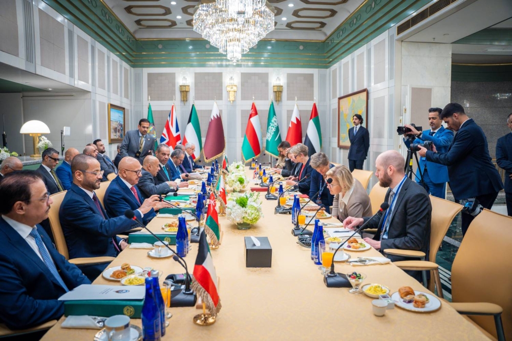 وزير الخارجية يشارك في الاجتماع الوزاري المشترك بين وزراء خارجية دول التعاون والمملكة المتحدة