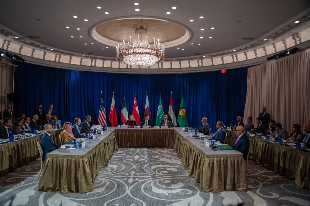 وزير الخارجية يشارك في الاجتماع الوزاري المشترك بين وزراء خارجية دول مجلس التعاون والولايات المتحدة