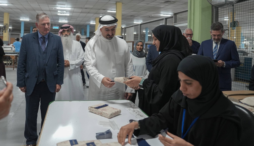 تدشين الخط الانتاجي الجديد للمنسوجات في مصنع &laquo;ويست بوينت هوم بحرين&raquo;
