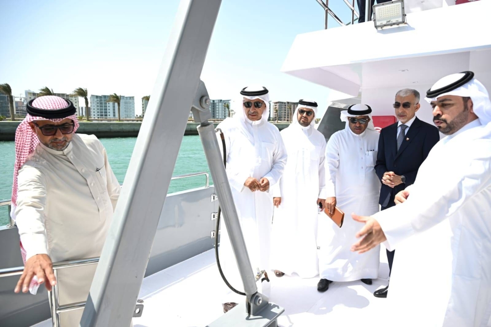 زيارة مشتركة لسفينة "المساحة 2050" لاستعراض قدراتها المتقدمة في دعم المشاريع التنموية