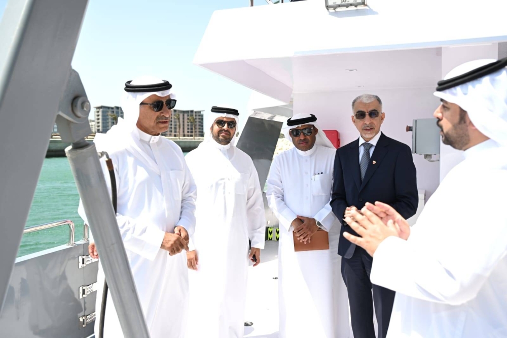 زيارة مشتركة لسفينة "المساحة 2050" لاستعراض قدراتها المتقدمة في دعم المشاريع التنموية