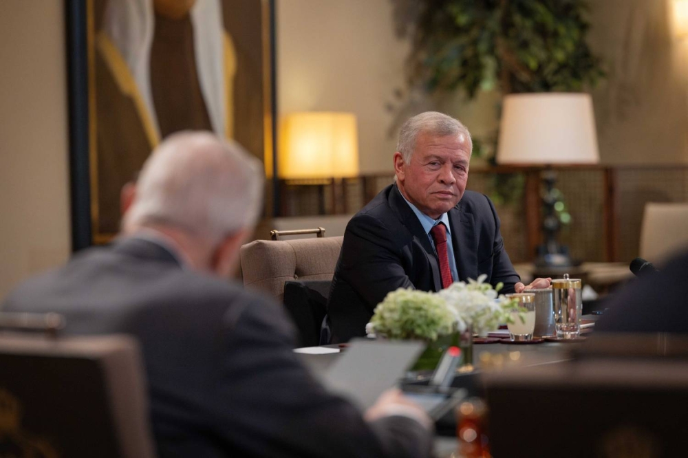 العاهل&nbsp;الأردني: توافق بنسبة كبيرة مع الأشقاء العرب والشركاء على تفاصيل خطة ترامب بشأن قطاع غزة