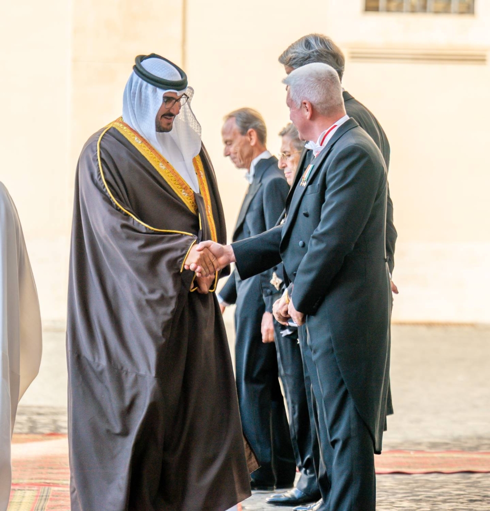 ولي العهد رئيس الوزراء يلتقي قداسة البابا ليو الرابع عشر بابا الفاتيكان