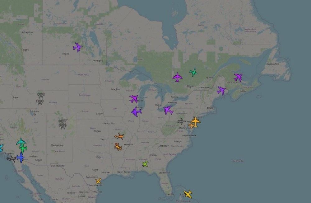 تطور عسكري ملفت.. تشكيلة كبيرة من طائرات التزود بالوقود الأمريكية تتوجه نحو أوروبا