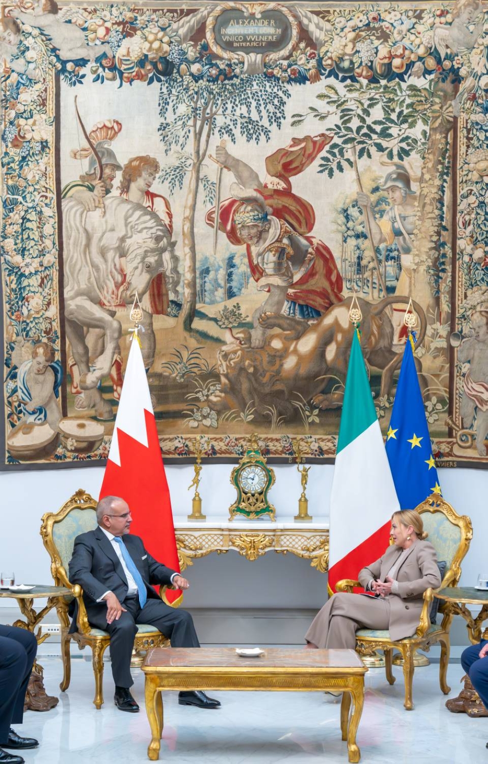 ولي العهد رئيس الوزراء: الدفع بمستويات التعاون والتنسيق والشراكة مع إيطاليا نحو آفاق أرحب