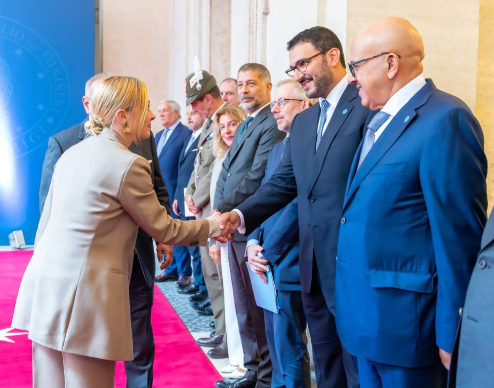 ولي العهد رئيس الوزراء: الدفع بمستويات التعاون والتنسيق والشراكة مع إيطاليا نحو آفاق أرحب