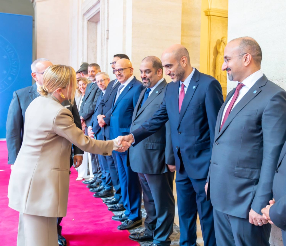 ولي العهد رئيس الوزراء: الدفع بمستويات التعاون والتنسيق والشراكة مع إيطاليا نحو آفاق أرحب