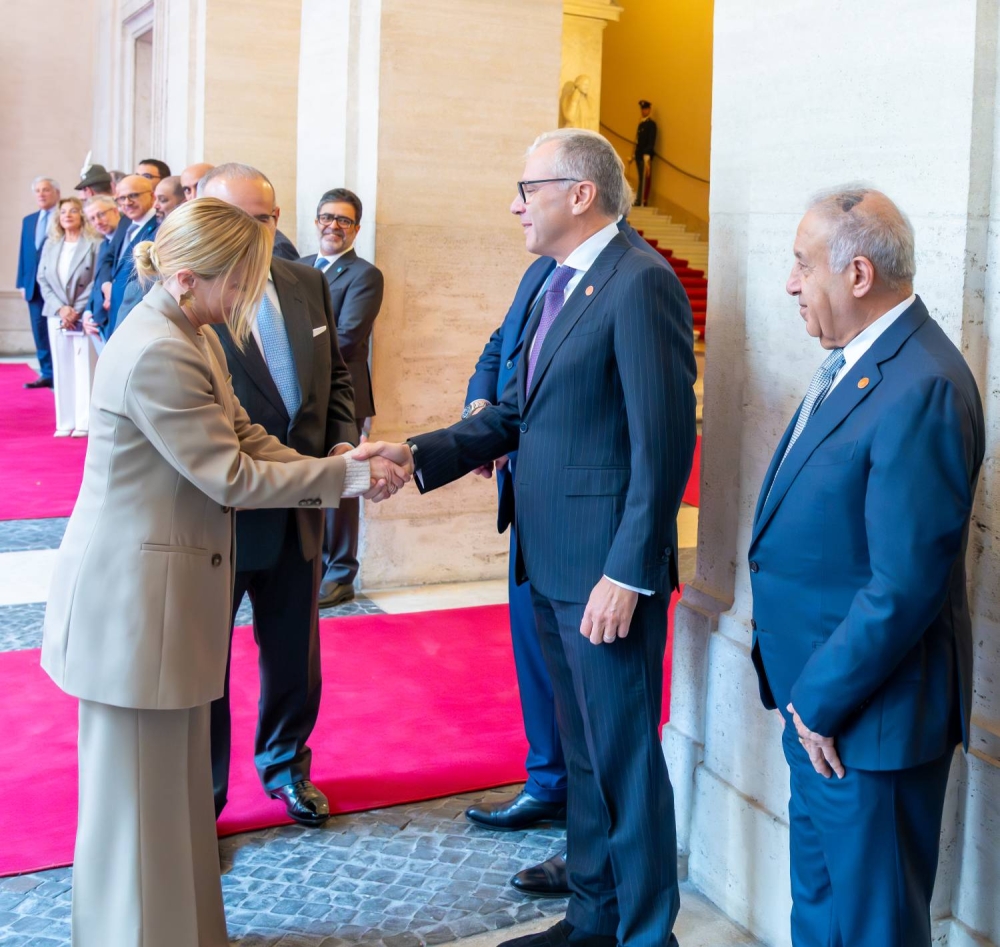 ولي العهد رئيس الوزراء: الدفع بمستويات التعاون والتنسيق والشراكة مع إيطاليا نحو آفاق أرحب