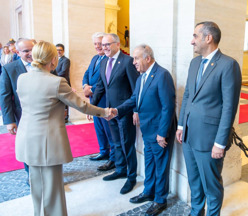 ولي العهد رئيس الوزراء: الدفع بمستويات التعاون والتنسيق والشراكة مع إيطاليا نحو آفاق أرحب