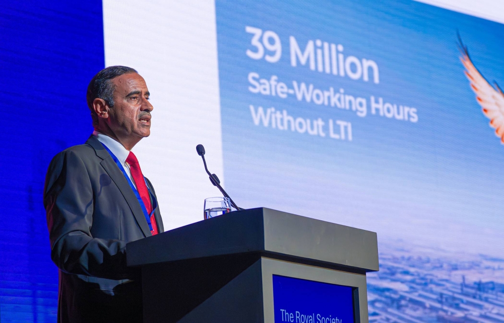 البا تتسلم جائزة الرئيس من الجمعية الملكية لمكافحة الحوادث خلال مؤتمر قمة السلامة 2025