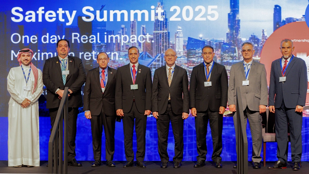 البا تتسلم جائزة الرئيس من الجمعية الملكية لمكافحة الحوادث خلال مؤتمر قمة السلامة 2025