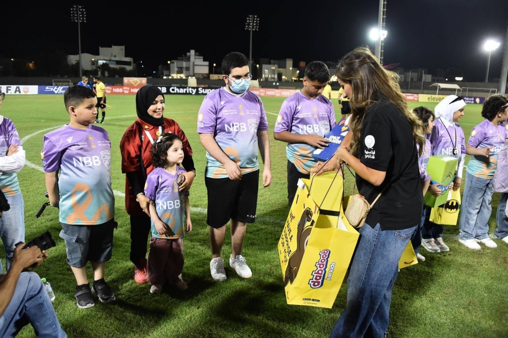 الأطفال محاربين السرطان يشهدون تتويج المحرق بطلاً لكأس &laquo;NBB تحت 21&raquo;