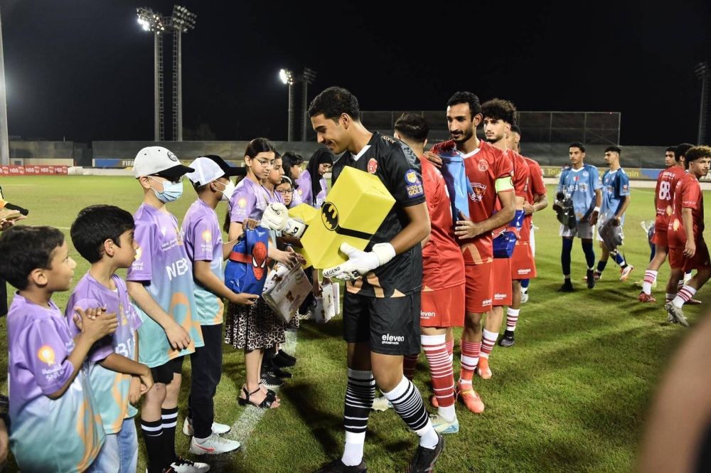 الأطفال محاربين السرطان يشهدون تتويج المحرق بطلاً لكأس &laquo;NBB تحت 21&raquo;