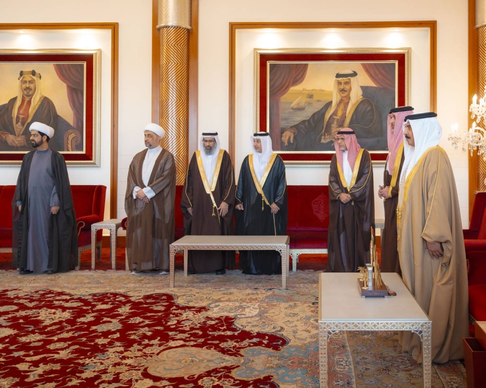 جلالة الملك المعظم يستقبل عددًا من القضاة بمناسبة تعيينهم