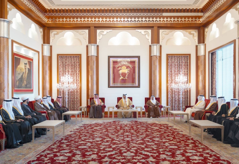 جلالة الملك المعظم يستقبل عددًا من القضاة بمناسبة تعيينهم