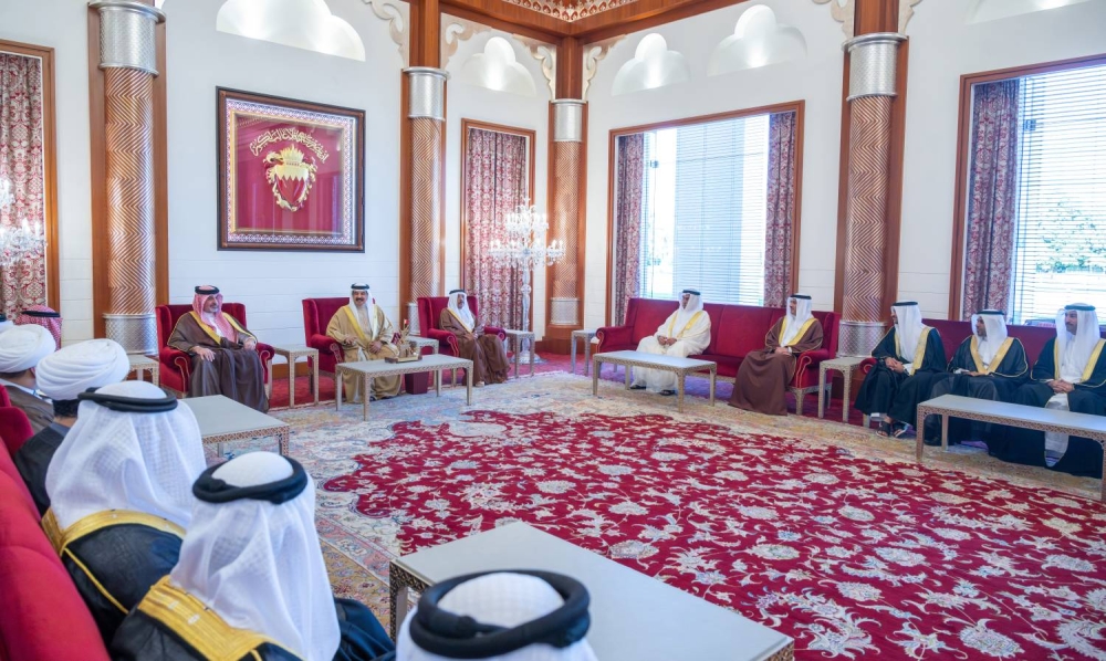 جلالة الملك المعظم يستقبل عددًا من القضاة بمناسبة تعيينهم