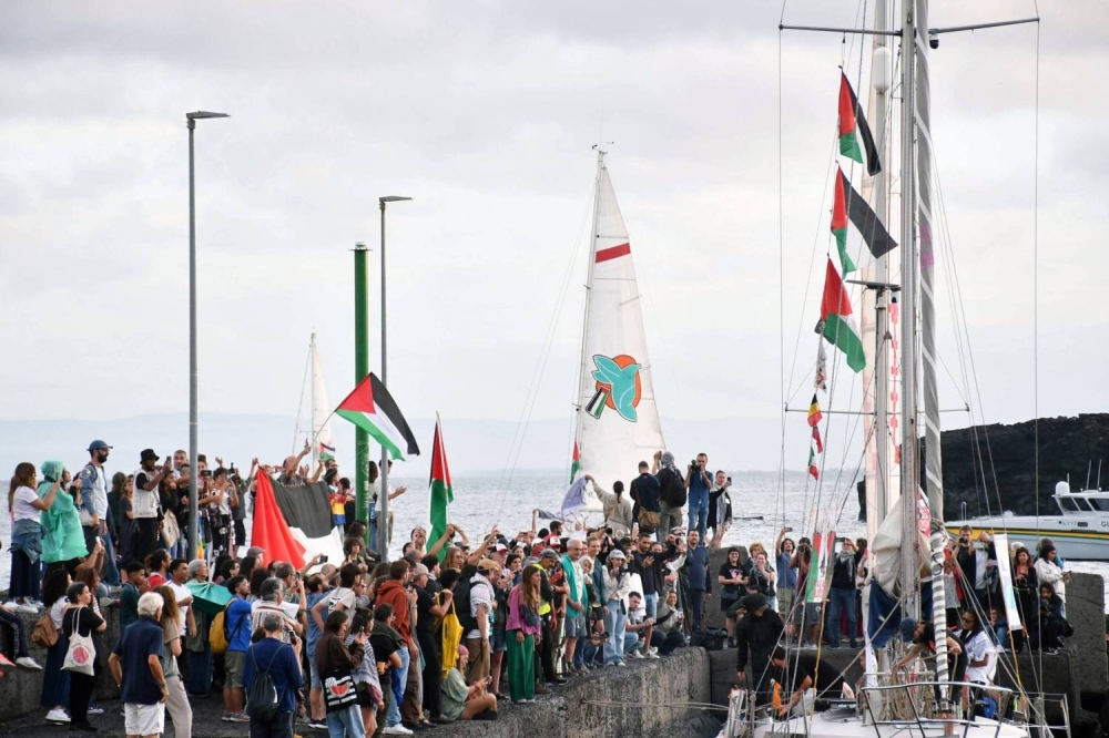 البحرية الإسرائيلية تعترض &laquo;أسطول الصمود&raquo; قبل وصوله إلى غزة