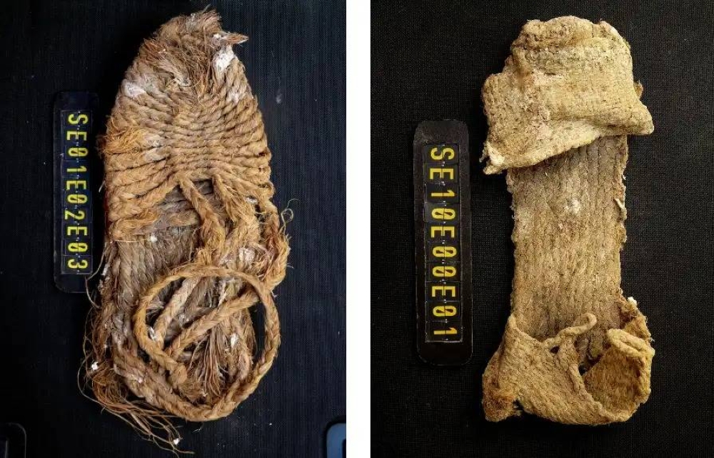 عمره 675 عامًا.. اكتشاف حذاء أثري داخل عش نسر