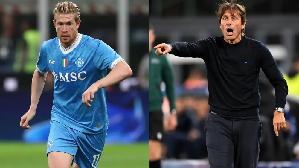 دي بروين يحسم الجدل: لا خلاف مع كونتي في نابولي