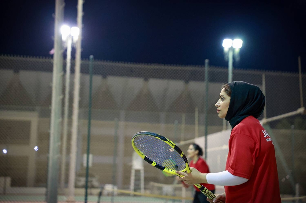 لاعبات البحرين يتصدرن المنافسات الودية المشتركة