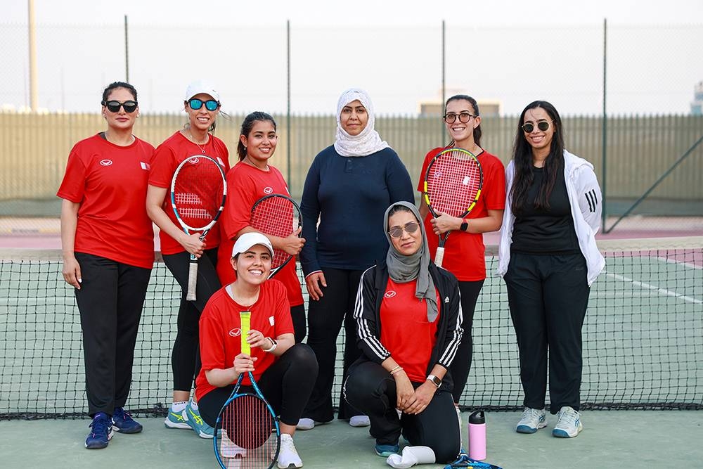 لاعبات البحرين يتصدرن المنافسات الودية المشتركة