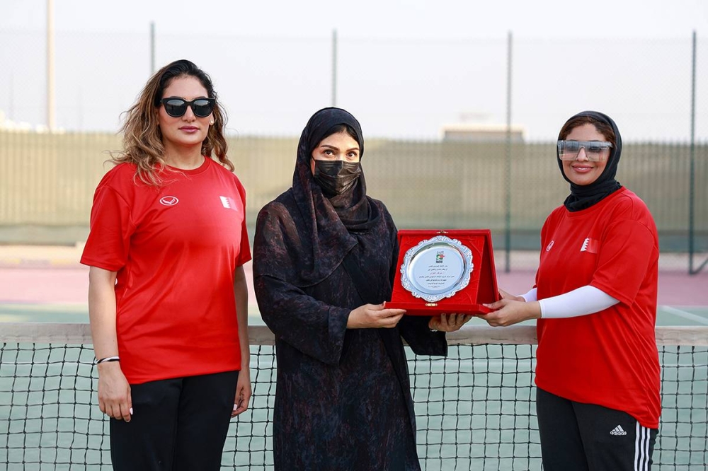 لاعبات البحرين يتصدرن المنافسات الودية المشتركة
