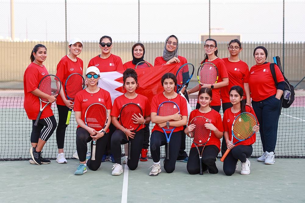 لاعبات البحرين يتصدرن المنافسات الودية المشتركة