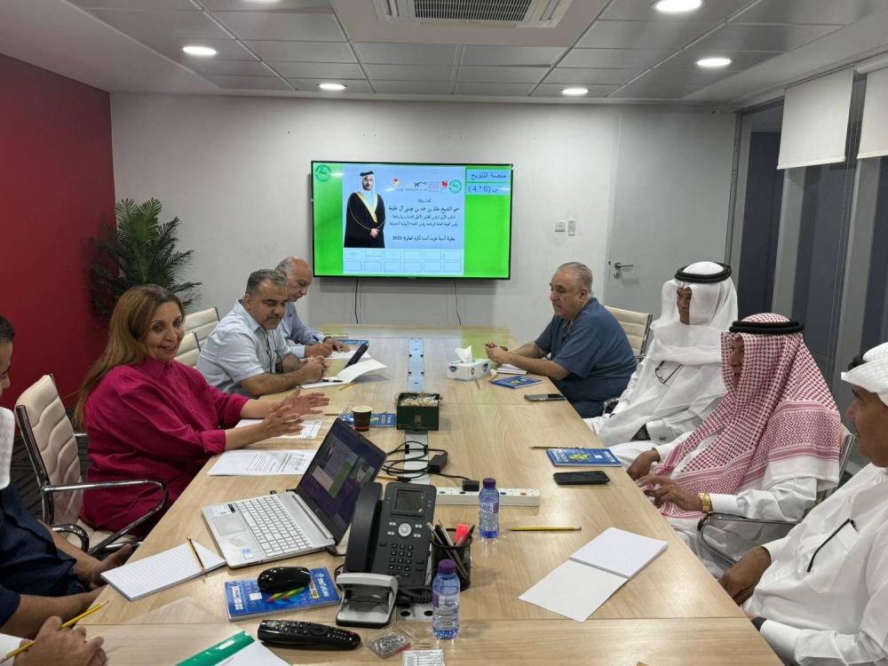 حياة بنت عبدالعزيز تستقبل نادي البحرين وتؤكد دعم استضافة بطولة غرب آسيا للطاولة