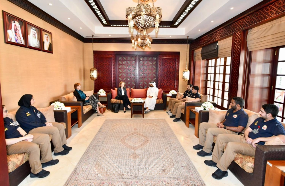 خالد بن راشد يستقبل سفيرة النرويج غير المقيم لدى البحرين