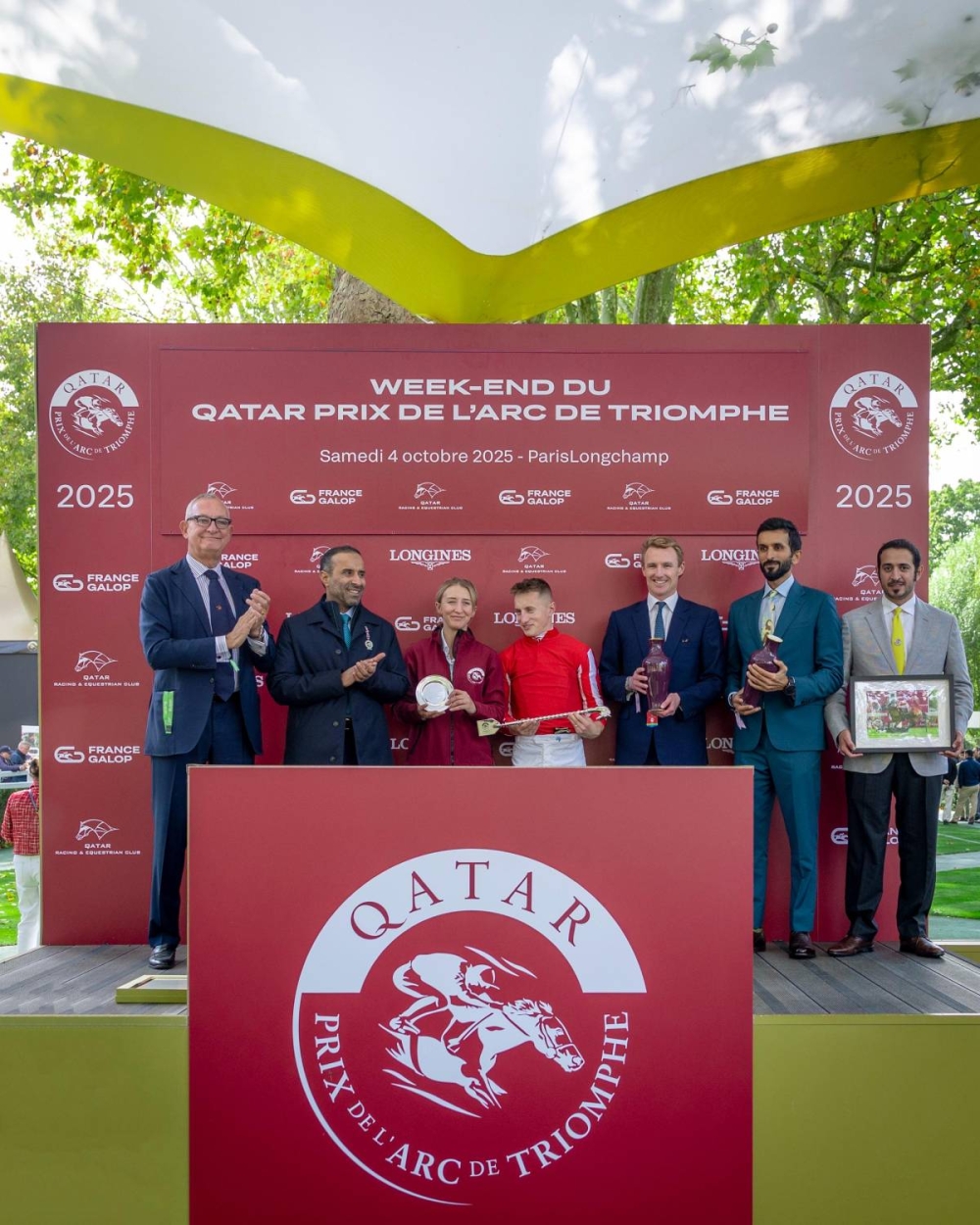 ناصر بن حمد: فوز &laquo;Caballo De Mar&raquo; في جائزة قطر قوس النصر يعكس مكانة الفروسية البحرينية على الساحة الدولية