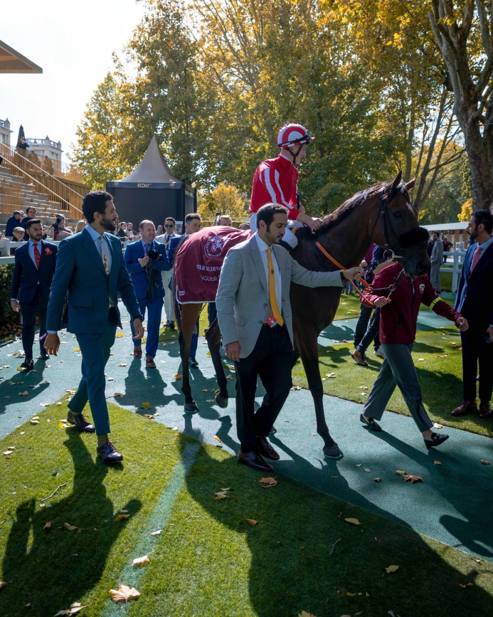 ناصر بن حمد: فوز &laquo;Caballo De Mar&raquo; في جائزة قطر قوس النصر يعكس مكانة الفروسية البحرينية على الساحة الدولية
